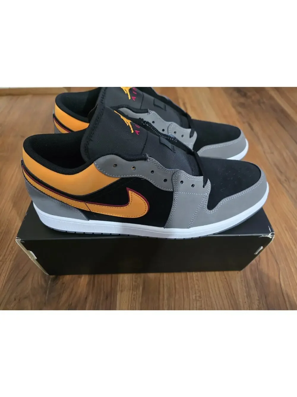Size 13 - Air Jordan 1 SE Low Vivid Orange